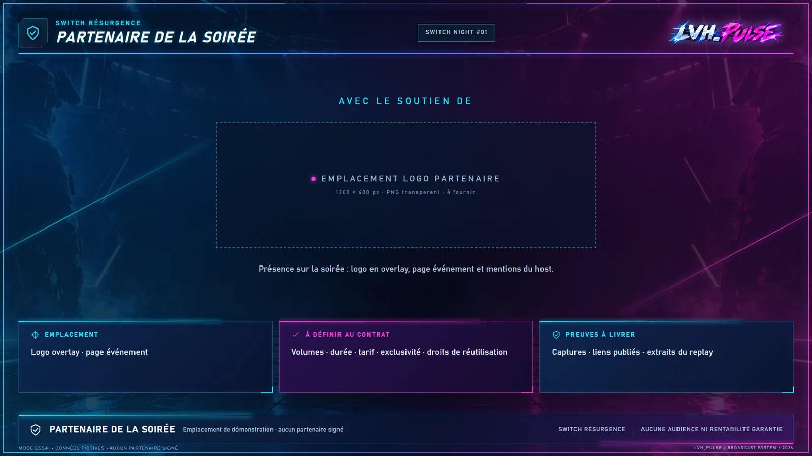 Partner screen